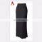 free ship 2019 SPRING SUMMER WOMAN 100% polyester SKIRTS women solid Patchwork skirt