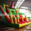 Outdoor Children Amusement Park Forest And Dinosaur Theme Inflatable Bouncer With Slide
