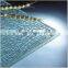 Qingdao Rocky high quality 3mm-19mm broken tempered glass cracked glass table