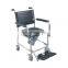 Medical Elder Shower Wheel Chair Manual Toliet Seat Bedside Commode