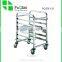 Service Equipment Hotel Product Linen trolley hotel service trolley , hotel room service cart , cleaning trolley cart