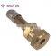 Brass material tubeless tire valve V3-20--6 and Tr572 for truck tire