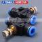 SA HVFF Air Fittings Pneumatic Parts Connector Quick Push For Hose Tube Fitting Speed Plastic Switch  4mm 6mm 8mm 10mm 12mm