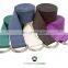 Indian made cotton canvas wholesale Fitness yoga belt