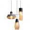 Metal Pendant Light Glass E27 Decorative Hanging Light Modern For Warehouse Bar Coffee