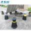 Adjustable plastic balcony floor paver support pedestal