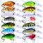 10CM-14.52G plastic bait Miruoluya fishing tackle shop 6# hook crank lure