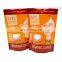 China supplier digital printing glossy finish smell proof stand up mylar food packaging bags with clear window