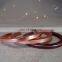 Square bracelet No 9 Tinted Copper Thickness 6X6 mm
