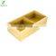 Simple Natural Bamboo Drawer Organizer Storage Box bathroom living room kitchen Factory