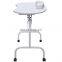 Multi-functional Folding Manicure Desk Station with Drawer Wheels Nail Table