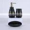 New Designer Printed Glass Bathroom Accessories Sets