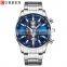CURREN 8351 Mens Watch Big Dial Waterproof Japan Quartz Stainless Steel Calendar Men's Quality Wrist Watches