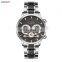 LONGBO 80736 Original Men's Gold Watch Stainless Steel Strap Fashion Quartz Date Showed Men Wrist Watch