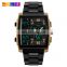 SKMEI 1274 Luxury Men Watches Chronograph Alarm Sport Watch Watwrproof LED Digital Wristwatches Relogio Masculino
