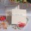 2016 New Arrival Rustic Embossed Wedding Invitations Card Pocketfold