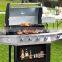 Portable 5 Burners Gas Griller Machine Commercial Smokeless Oven Barbecue Stove Gas Bbq Grill With Side Burner toaster ovensc
