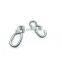 JRSGS Customized High Quality Rope Wire 8 Shaped Hook Steel Snap Hook Carabiner Rigging hardware hammock hook