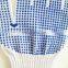 10 Gauge White Knitted PVC Dotted Cotton Safety Working Gloves