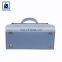 Nickel Fittings Polyester Lining Material with Matching Stitching Zip Closure Women Genuine Leather Handbag