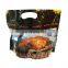 Custom resealable bolsa clear transparent stand up pouch microwavable zipper retort pouch food packaging zipper bag