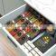 Hot Sale Expandable Drawer Spice Seasoning Rack Tray Insert for Kitchen Drawers Spice Box Organizer for Cabinet