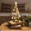 Crystal Christmas Tree Lamp LED Night Table Light Diamond Holiday Gift Nordic Desk Decoration Fairy Lights For Bedroom Kids Girl