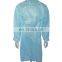 Disposable gown PE PP CPE protective waterproof isolation gowns patients gown