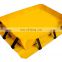 72 x 72 x 4 Portable PVC Tarpaulin Oil Spill barriers Pallet secondary Containment Berms