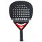 Hot Sale Custom Professional 3k 12K 18k Carbon Fiber padel tennis rackets padel rackets