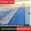 Small river interception dam, reservoir gas shield dam, landscape water filling steel wire boneless integral slope rubber dam