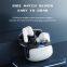 Wireless Earbuds Bluetooth Headphones Noise Canceling Translucent Earphones HiFi Dual Stereo in-Ear Earbuds with Charging Case