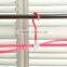 Plastic candy color rotating clothes rack with slippers