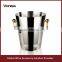 stainless steel ice bucket 5L belvedere vodka bottle metal ice bucket Stainless Steel wine and Champagne Bucket ice Container                        
                                                Quality Choice