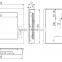 15" IP 65 Compliant Front Panel Industrial Grade LCD/LED Monitor