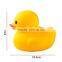 small to big different size of duck bath toys