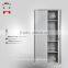 WLS 3 point lock durable steel swing door filing cabinet with 4 shelf