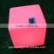 rechargeable LED light decotative cube with remote control YXF-3030