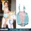 2016 New Ins Summer Children Clothing Baby Girls Romper Kids Ruffle Suspenders Baby Romper