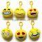 Plush Emoji smiley emoticon /Emoji pencil case /Emoji key chain
