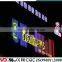 YD CE approved IP68 outdoor led display sign and weatherproof V-0