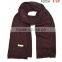 Fashion Trend All-match Autumn Winter Warm Soft Acrylic Baby Kids Boys Girls Solid Plain Scarf