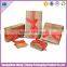 2016 lovely design and high quality customized clothing packaging gift box