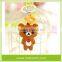 Cute Cartoon Charactor Soft Rubber KeyChain, Silicone Keyring