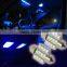 2x Blue 1.25" 31mm 12-SMD DE3175 DE3022 LED Bulbs For Car Interior light LC-1