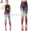 Quick-drying stretch slim women's tight fitting colorful yoga pants