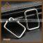 Fashion mini iron square keychain ring