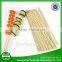 4.0x300mm round strong bbq bamboo skewer in bulk with very sharp tip