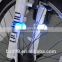 Wholesale Easy Install Waterproof Silicone LED Bicycle Light Front Tail Wheel Decorative Light / Cycling Equipment Accessories