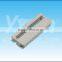 2.54x2.54mm pitch 13pin two pieces with convex point white color FRC connector